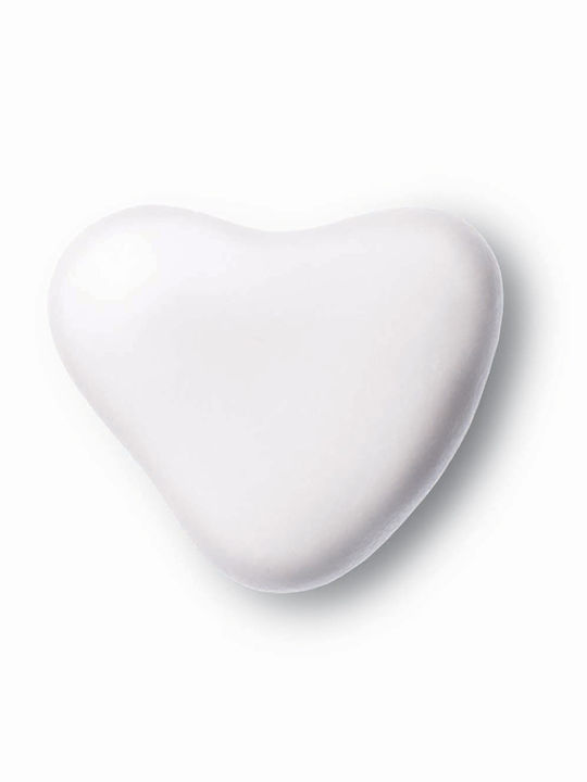 Confectionery Karamanis Chocolate Heart White 0,7kg ≈215pcs