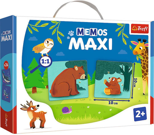 Joc de Societate Memos Maxi 2+ Ani (EN) Trefl