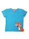 Lipfish Kinder-T-Shirt Blau