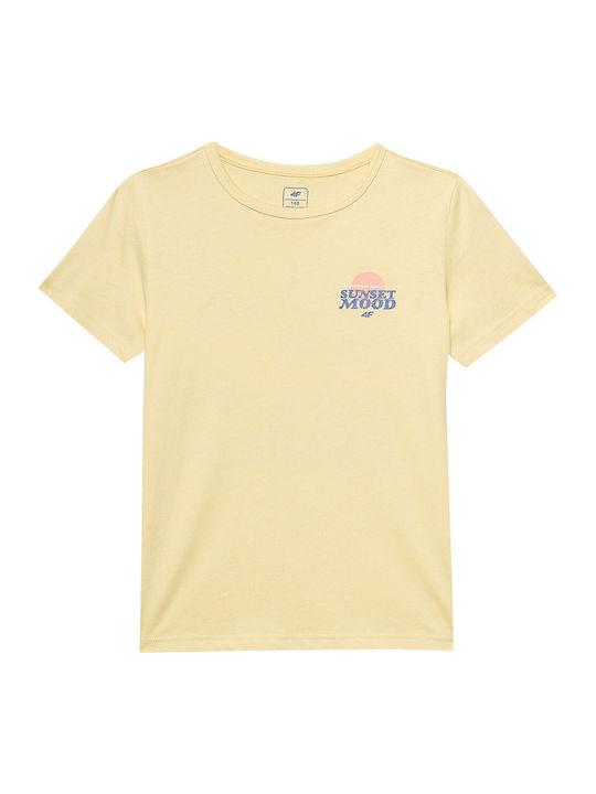 Kids' T-shirt Yellow