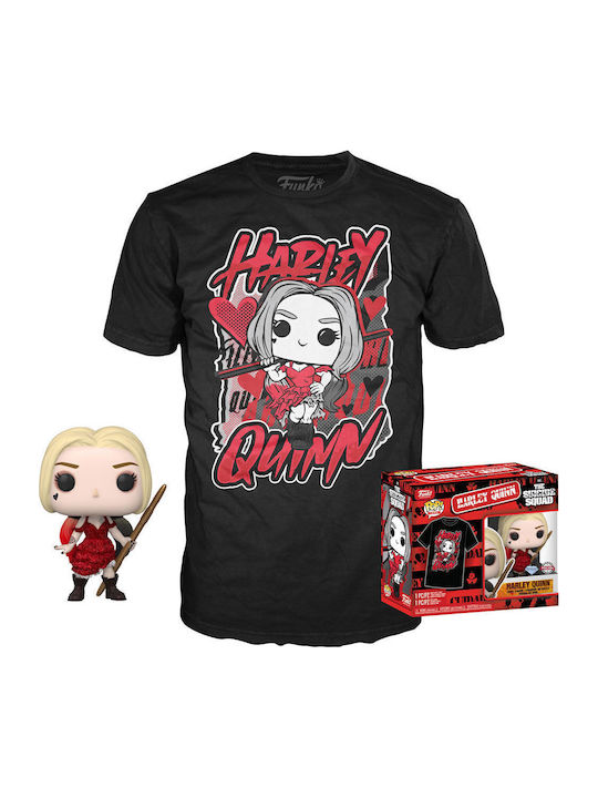 Funko Поп! Tees Филми: DC Comics - Harley Quinn Ексклузивен