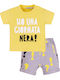 Kinder-Set mit Shorts Sommer 2Stück Gray