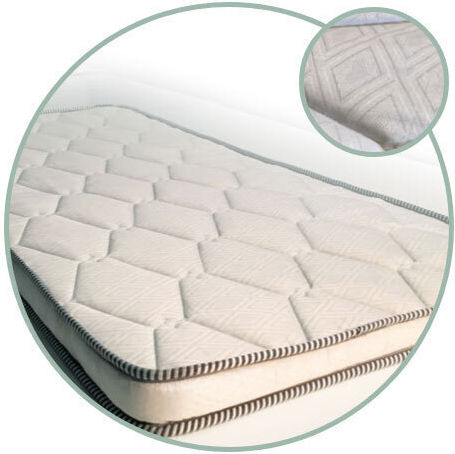 Achaia Strom Matratzentopper Halb-Doppel Latex 110x200x6cm