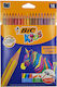 Bic Evolution Stripes 18k Pencil Crayons