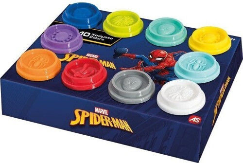AS 10 Modellierknete Spiderman für 3+ Jahre