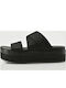 Women's Flat Sandals Flatforms in Black Color