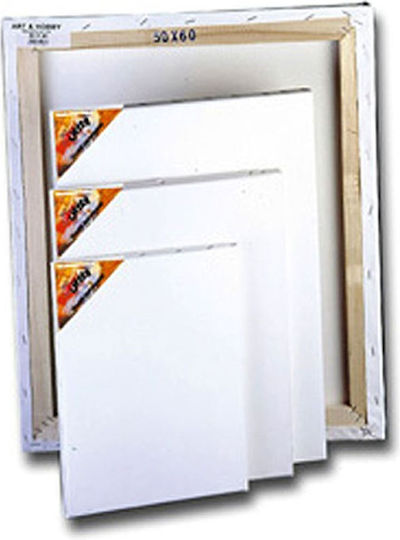 Art & Hobby Καμβάς σε Τελάρο Λευκός Ορθογώνιος 30x80εκ. 1τμχ