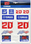 Αυτοκολλητα Big Stickers 20 Yamaha Multicolor 2353902 Yamaha Fabio Quartararo