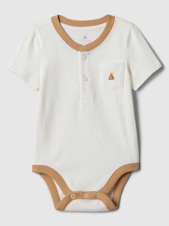 GAP Baby Bodysuit Set Off white