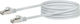 Schwaiger S/FTP Cat.6 Gigabit Network Cable Ethernet 2.5m White