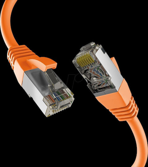 EFB S/FTP Cat.8.1 Network Cable Ethernet 1.5m Orange