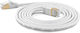 Wantec U/UTP Cat.7 (10Gbps) Καλώδιο Δικτύου Ethernet 2m Λευκό