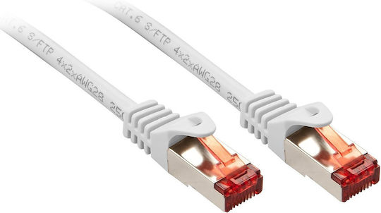 Lindy S/FTP Cat.6 Gigabit Ethernet Network Cable 5m White