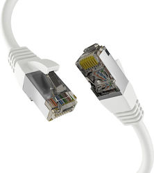 EFB EC020200319 S/FTP Cat.8.1 Καλώδιο Ethernet 15m Λευκό