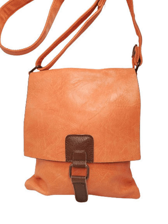 Paolo Bags Women's Bag Crossbody Orange