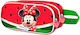 Disney Minnie Mouse Watermelon 3D Pencil Case 10x23x7cm