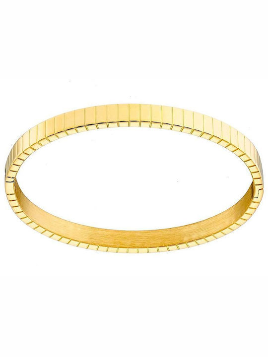 Gold plated steel bracelet 24k gold plated As26201