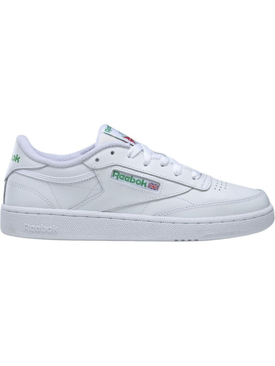 Reebok Club C 85 Γυναικεία Sneakers Λευκά