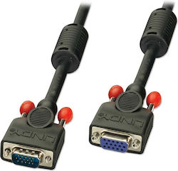 Lindy Cable VGA male - VGA male Μαύρο 0.5m (36391)