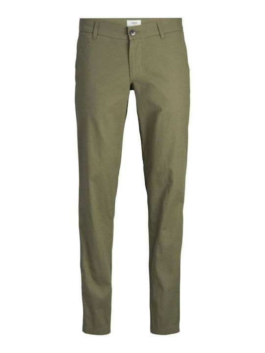 Projekt Produkt Hose Chino Dusty Olive