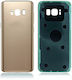 Samsung Batterieabdeckung Gold für Samsung Galaxy S8 G950