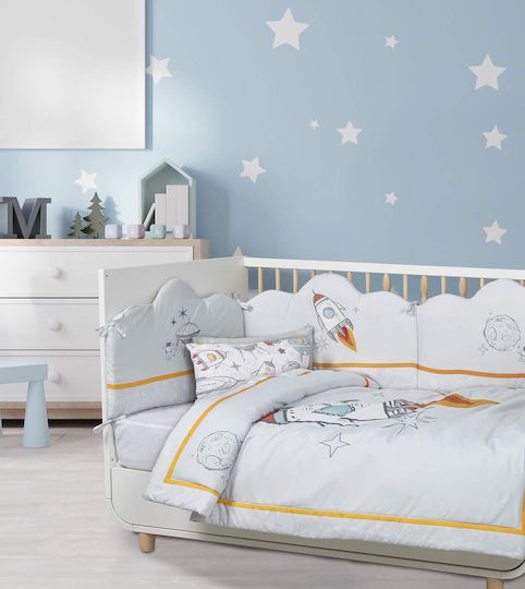 Das Home Pătură pentru bebeluși Microfibra Yellow|grey|blue 110x150cm