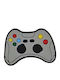 Charms Dekorative Clogs Sprüche Controller Grau