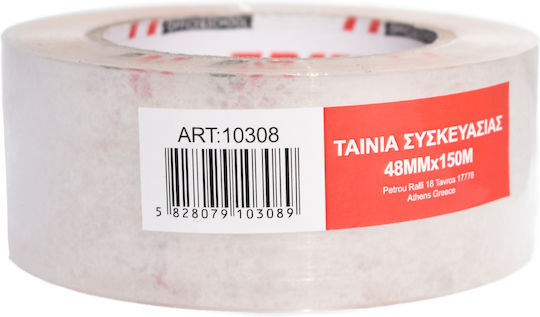 Tpster Ταινία Συσκευασίας 48mm x 150m Διάφανη