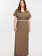 Summer Maxi Dress Grey
