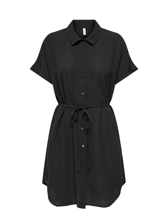 Only Shirt Dress Dress Black