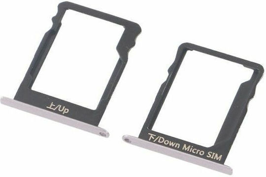 Sim Card Slot Black for Huawei P8 Lite