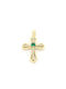 Anagnostakis Women's Gold Cross 14K with Chain