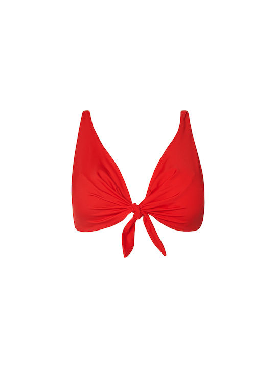 Bluepoint Underwire Triangle Bikini Top with Ad...