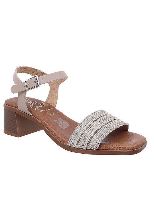 Oh My Sandals Leather Women's Sandals Brown