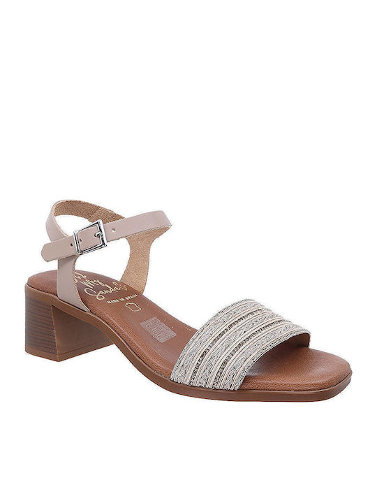 Oh My Sandals Leather Sandals Brown