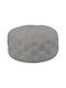 Πουφ Hocker Ferdia Grey 59x59x28.5cm