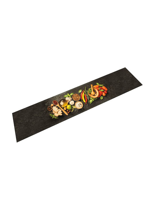 vidaXL Kitchen Mat Runner with Anti-slip Underlay Spices 60x300εκ.