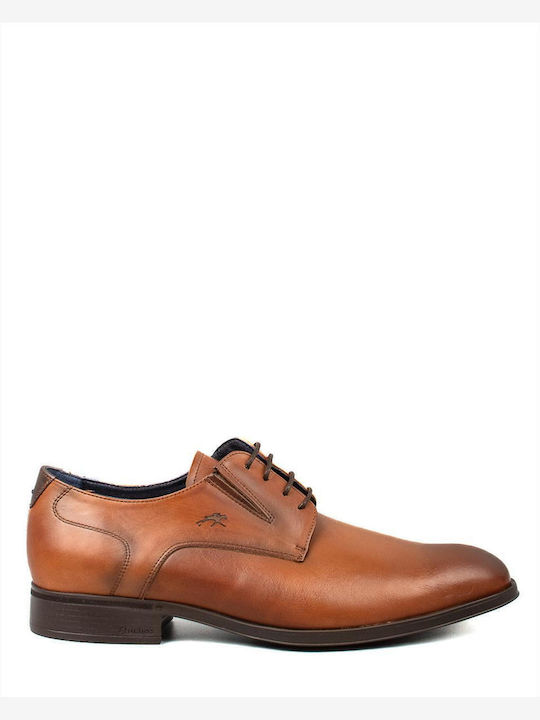 Fluchos Men's Leather Dress Shoes Brown