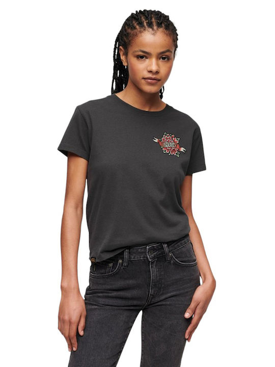 Superdry Women's T-shirt Black