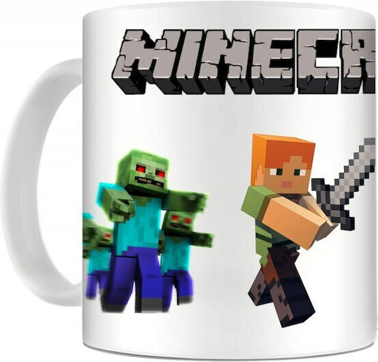 Minecraft Cană Ceramică Multicoloră 330ml 1buc