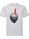Fruit of the Loom God Of War Tricou Gri Bumbac
