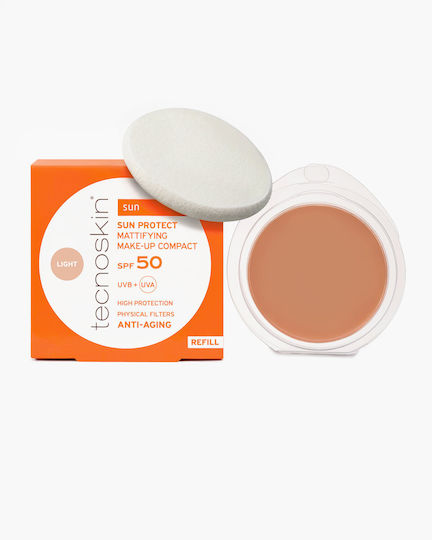 Tecnoskin Sun Protect R Wasserdichtes Gesicht Sonnenschutz SPF50 Mit Gefärbt Licht 10gr
