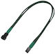 Καλώδιo Nanoxia 3-pin Molex Extension 30 Cm Green