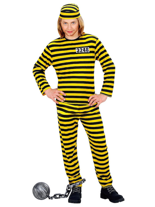 Kids Carnival Costume Convict