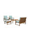 Set Cameră De Zi Pentru Exterior 5 Piese TEAK