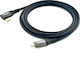 Equip USB 2.0 Cable USB-C male - USB-C 100W PD Μαύρο 3m 128893