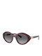 Vogue Damen Sonnenbrille mit Burgundisch Kunststoff Gestell und Gray Verlaufsfarbe Linse VO5576SB 2989T3