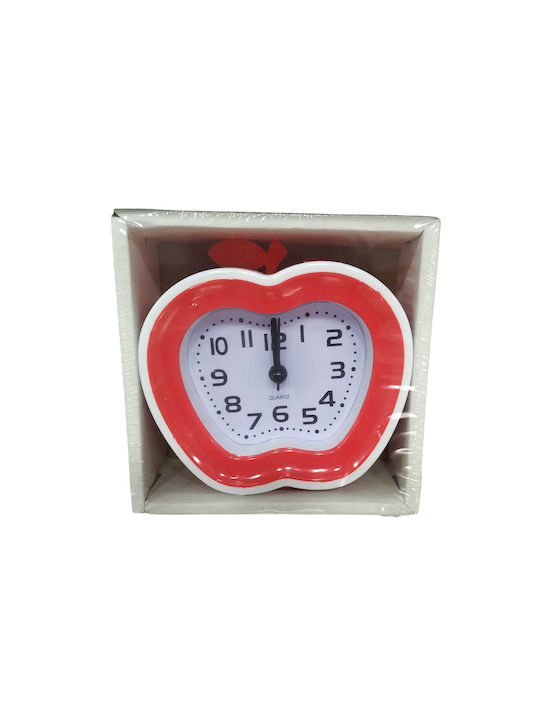 Tabletop Clock with Alarm Red 6945989000242R