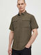 The North Face Men's Shirt Short Sleeve Brown