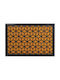 Atmosphera Entrance Mat made of Rubber Yellow 40x60cm